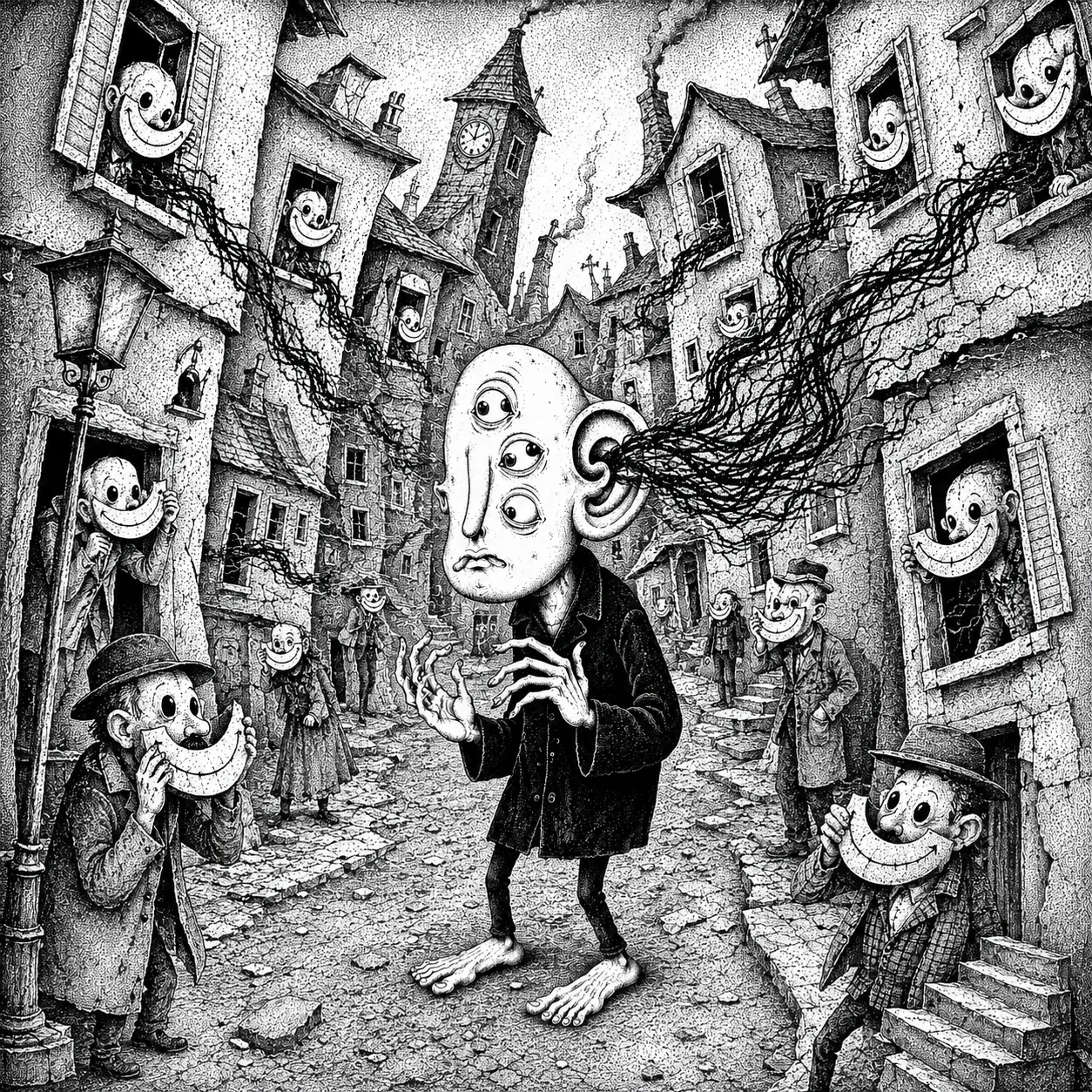 EERZO enters the Town of Paper Smiles